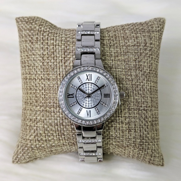 Simple Feather Boutique Accessories - Elegant Watch Created With Swarovski® Crystals